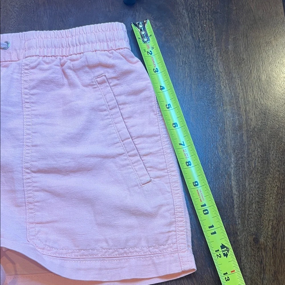 GAP Soft Pink Women's Linen Shorts - Picture 4 of 5